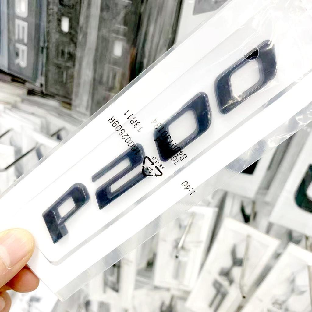 Jaguar P200 P250 P300 XE XJ XF P350 Τροποποιημένο Έμβλημα Πίσω Μέρους Αυτοκινήτου & Επιγραφή