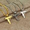 Uzi Submachine Gun Geometric Alloy Pendant Chain Necklace For Men And Women Fashion Accessory
