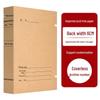 Pack of 10 Acid-Free Kraft Paper A4 Document Boxes - Thickened for Engineering and Construction Files