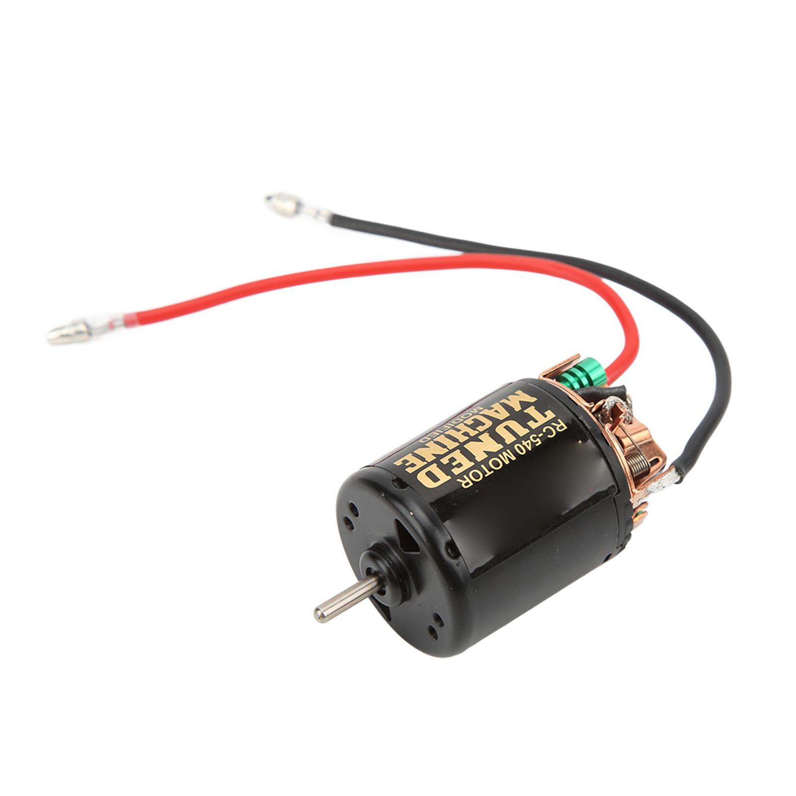 

RC 540 Motor 80T Brushed Motor for AXIAL SCX10 90046 110 RC Car Upgrade Parts Аксесуари