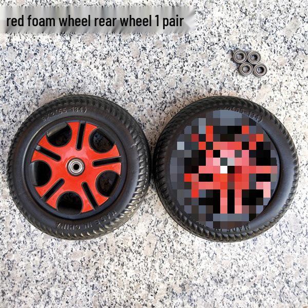 Kinderdreirad mit Schaumstoff- und Vollgummi-Verschleißfesten Rädern.