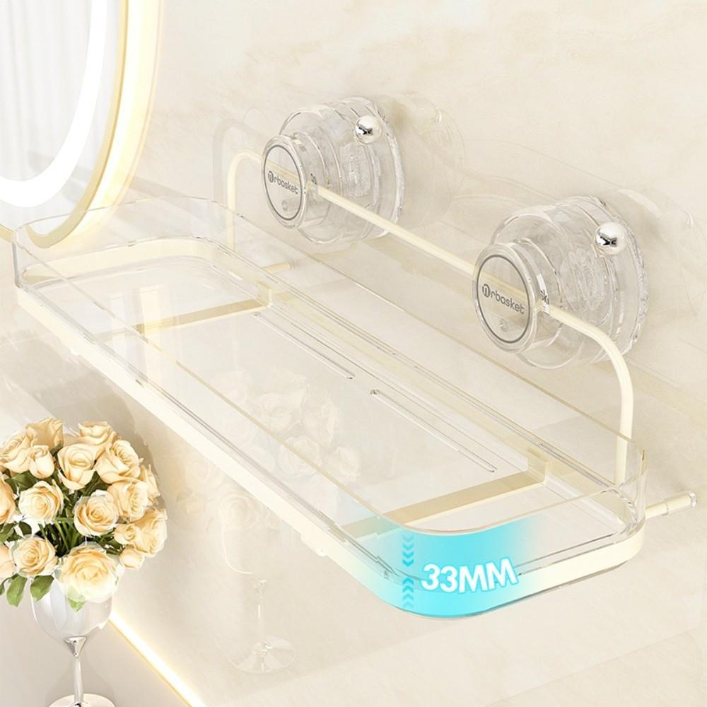 Punch Free Storage Shelf Suction Cup Triangle Shelf High Quality Organizer Rack  Home Use