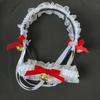 Sexy Cat Ear Headband Women Fluffy Plush Hair Hoop Cute Lolita Bell Choker