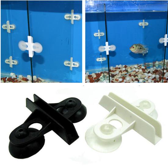 Buy 2pcs/lot Aquarium Fish Tank Divider Separator Clip Suction Cup