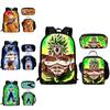 Dragon Ball Backpack Set With Large Capacity Nylon School Bag And Pencil Case For Students