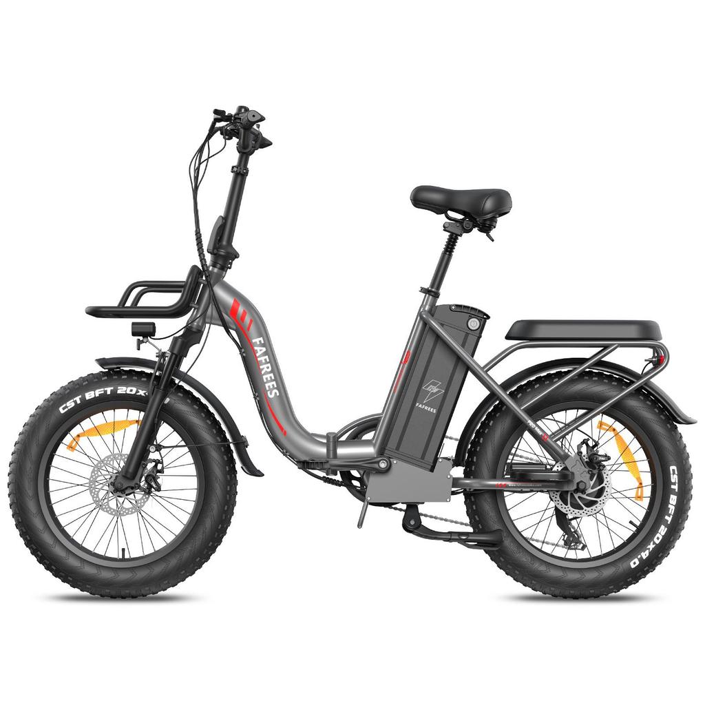 FAFREES F20 Max Elektrofahrrad 500W 48V 30Ah Fat Tire E-Bike 110-150km Reichweite Tiefeinstieg Faltbares E-Bike für Erwachsene Urban/Off-Road Pendeln
