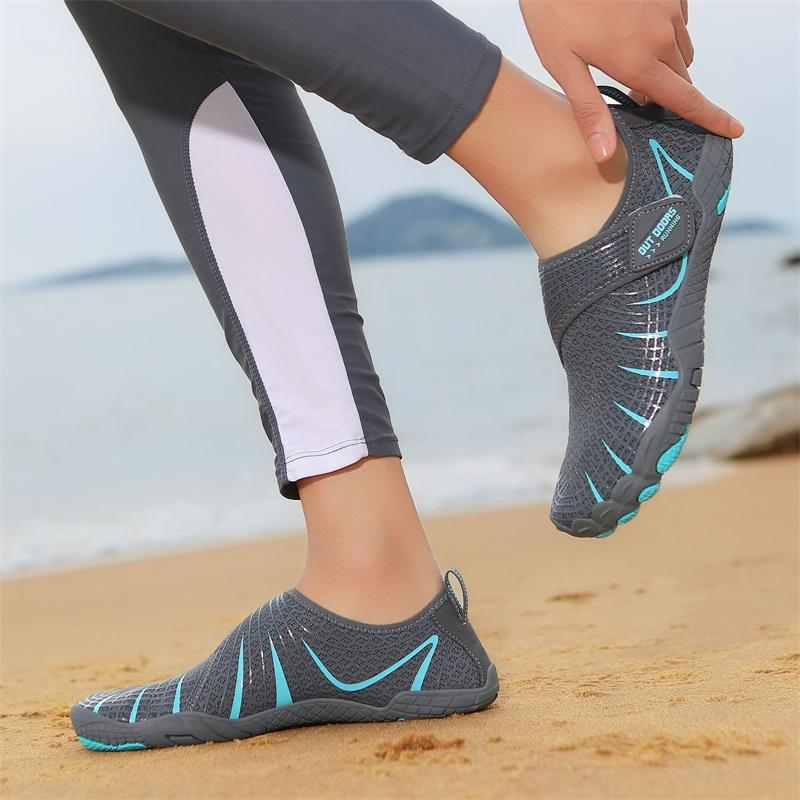 Scarpe da Acqua Antiscivolo Unisex Traspiranti Suola Morbida Scarpa da Wading Asciugatura Rapida Leggere Calzature da Acqua per Immersioni Canyoning Pesca