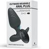 Remote Control Prostate Massager - Vibrating Anal Plug for Men & Women, Hands-Free Butt Plug with Vibration Modes, Adult Pleasure Toy