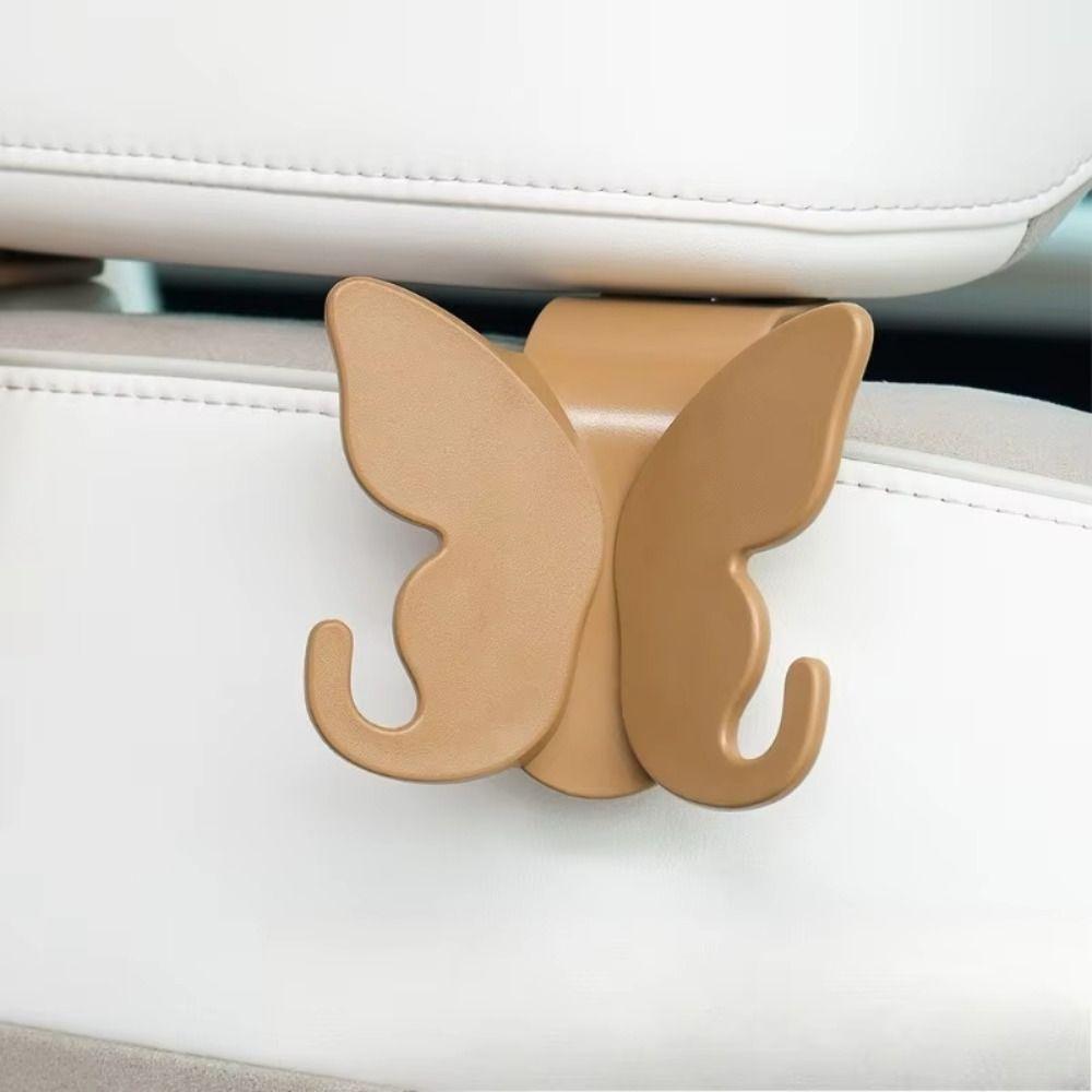Butterfly Shape Car Seat Hook Hidden Hook Car Seat Back Organizer  Vehicle Use