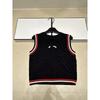 2026 Summer Slimming Knit Vest with Diamond Pattern
