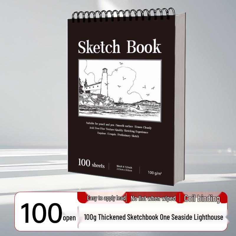 A4 Sketchbook for Students: Blank Art & Drawing Paper for Colored Pencils