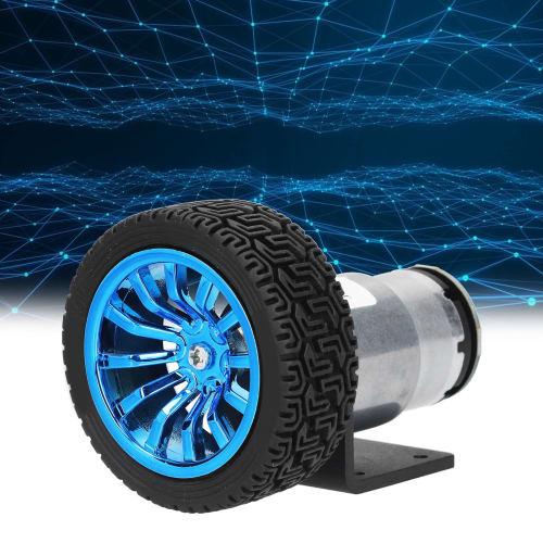High-Performance Encoder Motor Set for Balance Cars - CCW and CW Shaft DC Gear Motor (333RPM) with Bracket Wheel, Pure Copper Winding, and Precision M