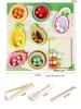 Montessori Wooden Color Sorting & Counting Game for Early Childhood Education