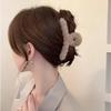 Kawaii Herbst Winter Pelz Haarspangen Clip Mode Vintage Einfarbig Haarige Hai Haarspange für Frauen Mädchen Haarnadel Koreanische Accessoires