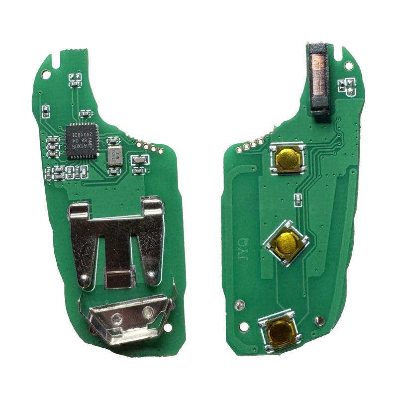 YOCASTY 4A Chip Flip Remote Folding Car Key 433 MHZ For Citroen C3 C5 C6 For Peugeot 308 4008 HU83 VA2 Blade