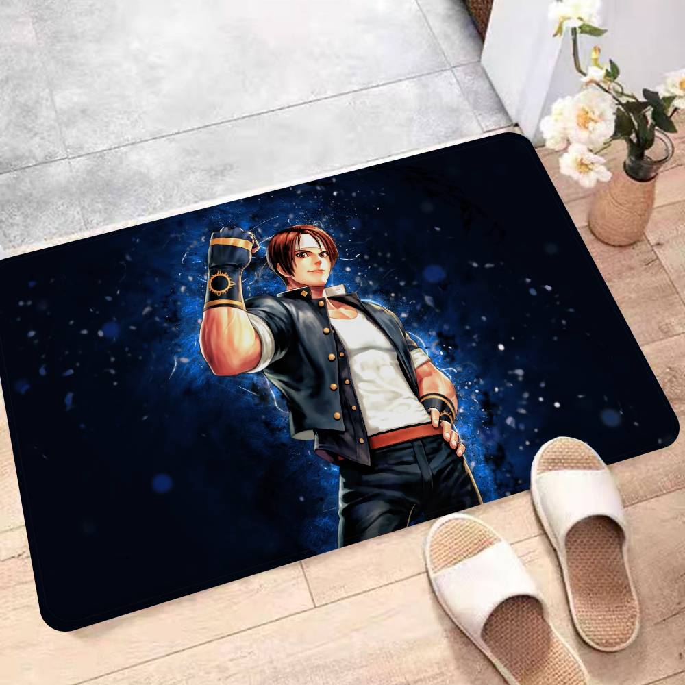 Fighting Game K-King Of F-Fights Floor Mat Rectangle Anti-slip Home Soft Badmat Front Door Indoor Outdoor Mat Hotel Decor Mat