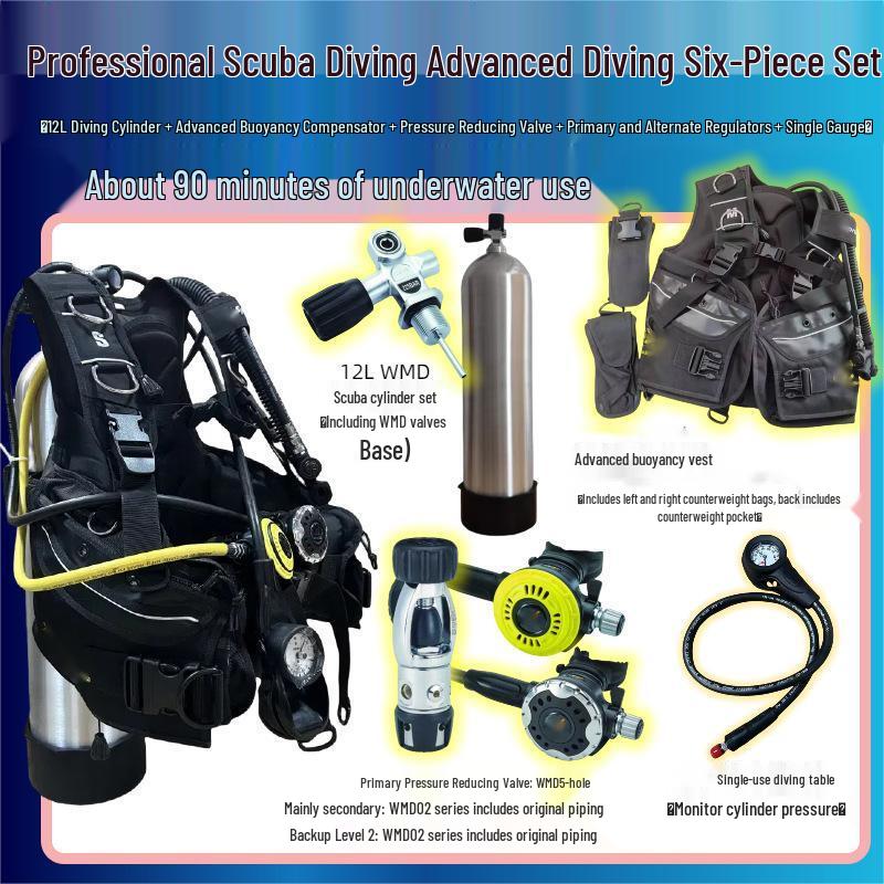 Scuba Diving Oxygen Tank & Emergency Gear