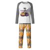 Halloween Print Family Matching Long Sleeved Parent-child Suit Home Clothes Suit Fall
