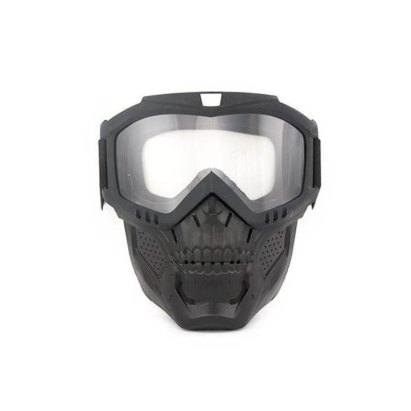 Vintage Face Mask Goggles Unisex Personalized Horror Halloween Skull Motorcycle Retro Goggles