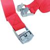 3pcs 2M Buckle Tie-Down Belt Cargo Straps for Car Motorcycle Bike with Metal Buckle Tow Rope Strong Ratchet Belt for Luggage Bag