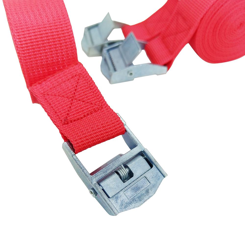 3pcs 2M Buckle Tie-Down Belt Cargo Straps for Car Motorcycle Bike with Metal Buckle Tow Rope Strong Ratchet Belt for Luggage Bag