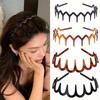 New Style Women's Bangs Headband: Plastic Wave Hair Clip for Face Washing