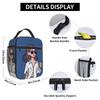 Cartoon Fashion Girl Insulated Lunch Bags for School Office Sport Car Portable Cooler Thermal Bento Box Women Children