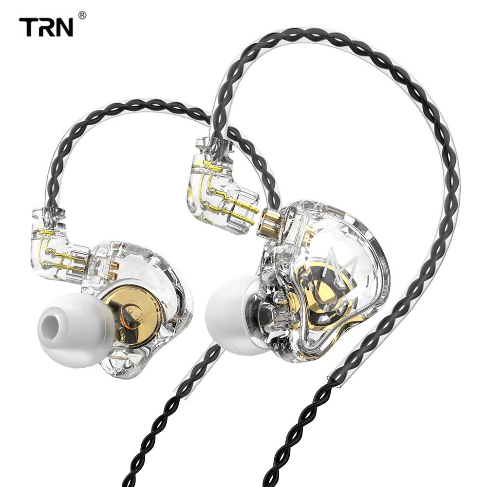 

Наушники-вкладыши TRN MT1 с монитором, наушники с высоким качеством звука и 10-миллиметровым двойным магнитным композитным диффузором A