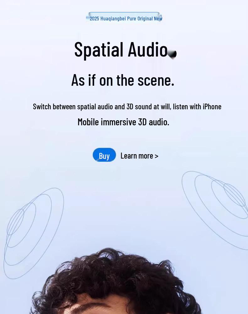 2026 7th Gen Bluetooth Wireless Noise-Cancelling Earbuds: Long Battery Life, Top Configuration, Compatible with Apple