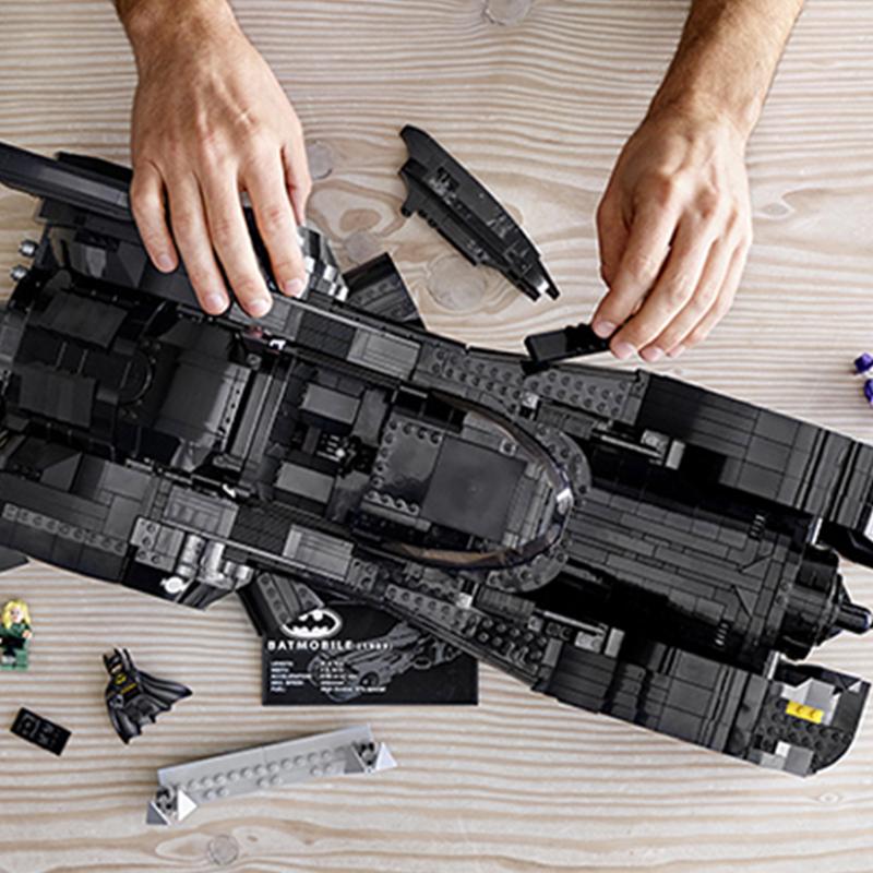 LEGO Dc Batman 1989 Batmobile Set 76139 Clasical car  301-600pcs 76139