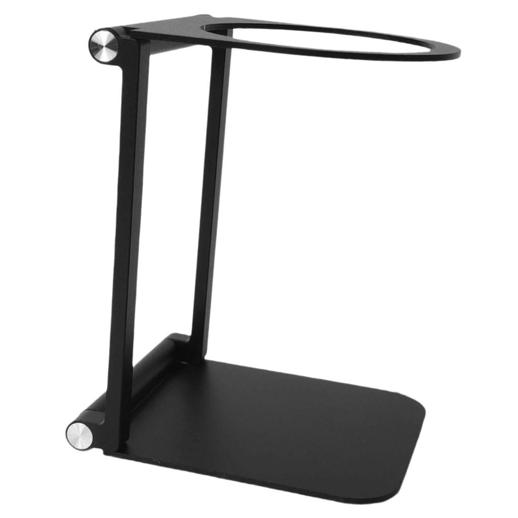 Fenteer Foldable Drip Coffee Dripper Stand Aluminum Alloy Pour Over Filter Holder Portable Espresso Machine Bracket for Home Travel