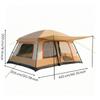 Automatic Tent Waterproof Double-Layer Windproof for Campers