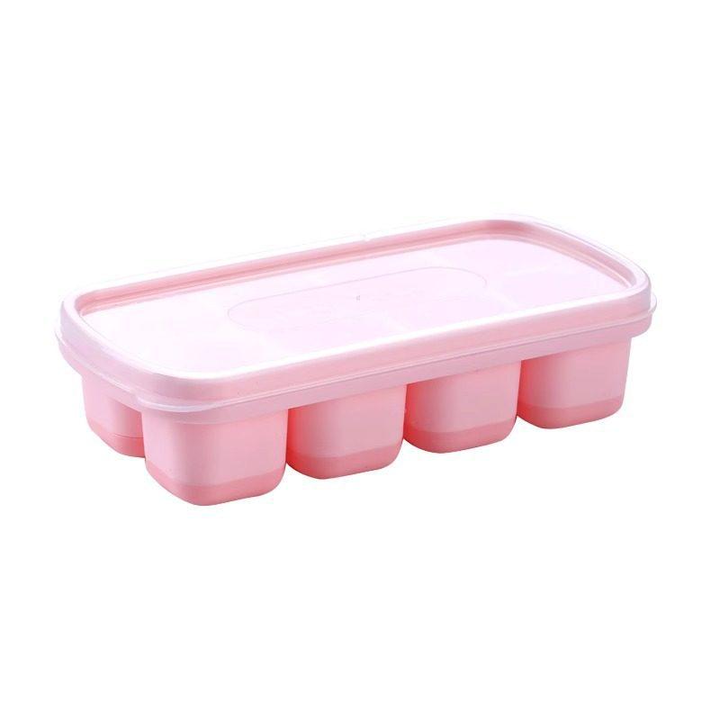Food-Grade Silicone Ice Cube Tray for Home Use – DIY Quick-Freezing Ice Mold and Yogurt Ice Container