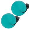 2PCS Silicone Hand Grip Balls for Reduce Pressure Wrist Exercise Massage Recovery ToolsGreen 35 Degrees