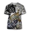 Vintage T Shirt Men/Woman Short Sleeve 3D Fish Print Top 2023 Oversized Clothes O Neck Casual Tee Male T-Shirt Streetwear
