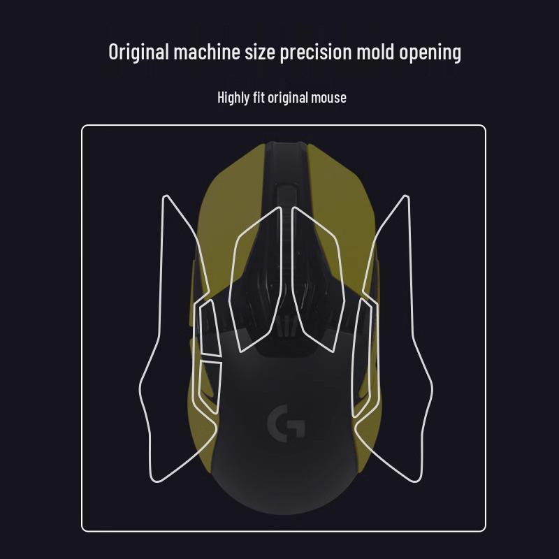 Logitech G903/G900 Mus Sklisikker og Beskyttende Film Klistremerke