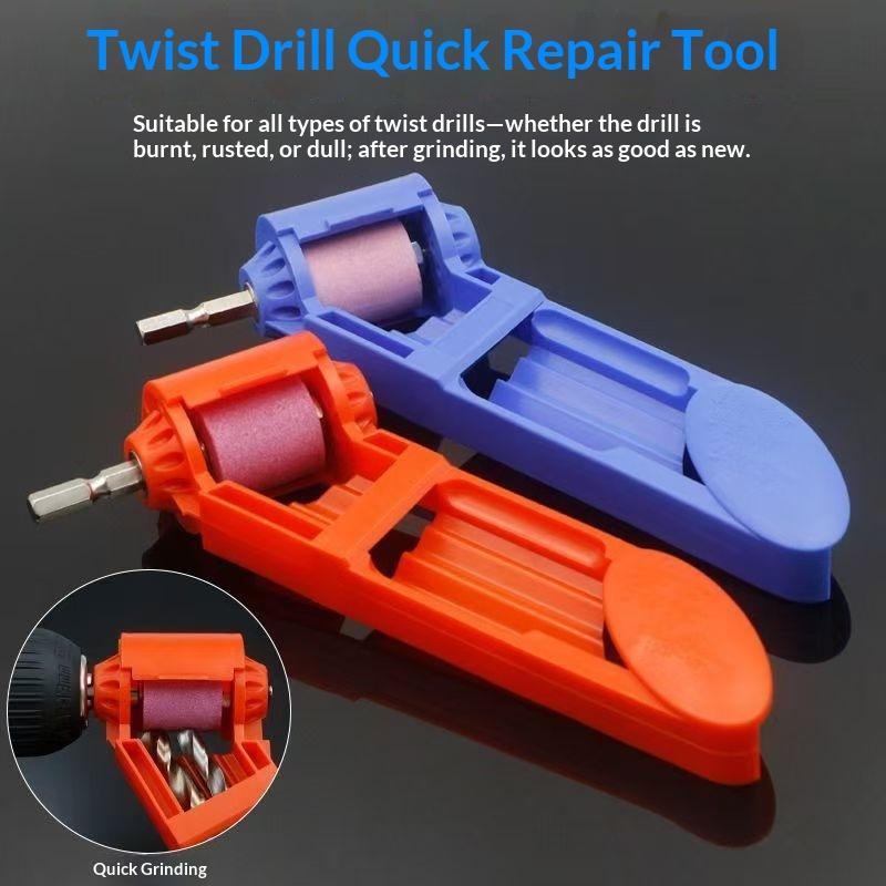 Portable 2.0-12.5Mm Drill Bit Sharpening Machine With Grinding Wheel Twist Drill Bit Sharpener Corundum Grinding Wheel Bit Tool