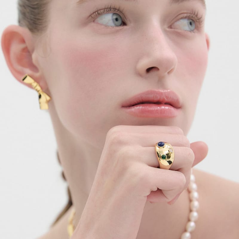 Comelico Atelier Brioche Bold Ring