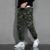Neue Herren, amerikanischer Schurke, gutaussehend, vielseitig, Sport-Tote, Latzhose, Camouflage, locker, lässige Hose, elastisch