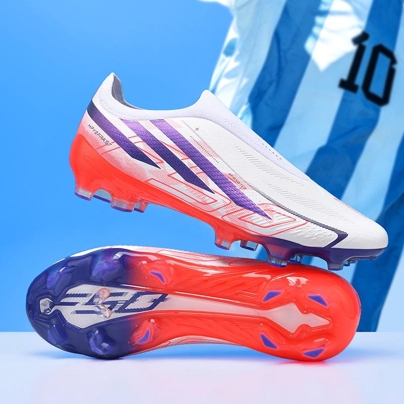 F50 Heren Wereldbeker FG Voetbalschoenen - Lichtgewicht, Ademend, Zonder Veters, voor Kunstgras & Natuurlijk Gras