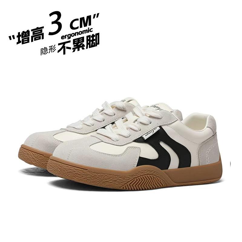 A retro thick baseplate shoes spring Forrest Gump shoes fashion versatile casual comfortable sports moral training shoes women's shoes