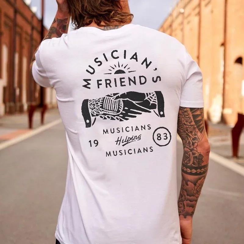 Gothic Harajuku Retro Men Tshirt Punk Rock Horror Shirts Male Vintage Loose Hip-hop Tops Summer Oversized T Shirt Camisetas