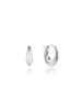 Hyeres Lor Champagne Moon Silver (W) Goute Oval Earrings S Hl2E19243W9Xxx