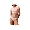 Lässiger kurzer weicher Rundhals-T-Shirt-BH Damen-BHs QF7213-5KD
