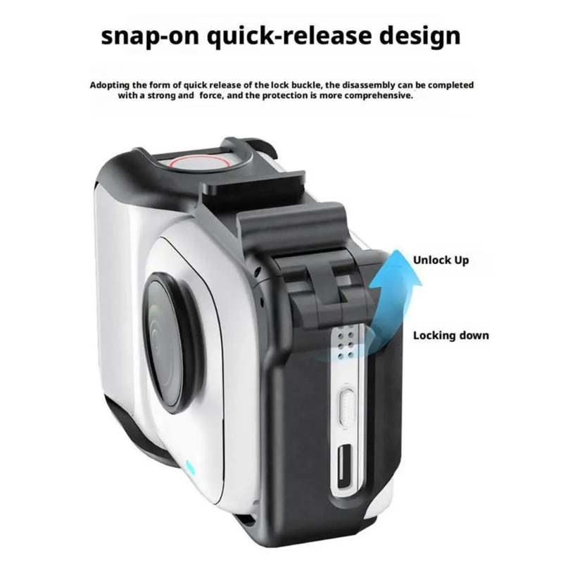 Shockproof Camera Utility Frame Precised Fit Quick Installation Adventure Essential Accessory for 360 GO Ultra