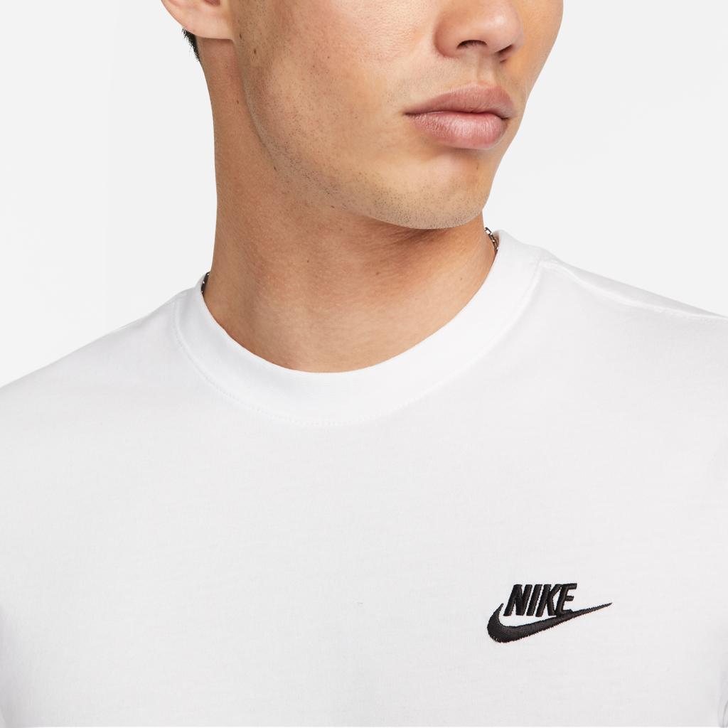 Nike Comfortable Versatile Round Neck Short Sleeve Loose Fashion Shorts Casual Sports Suit Unisex Suit AR4999-101+DQ5713-010