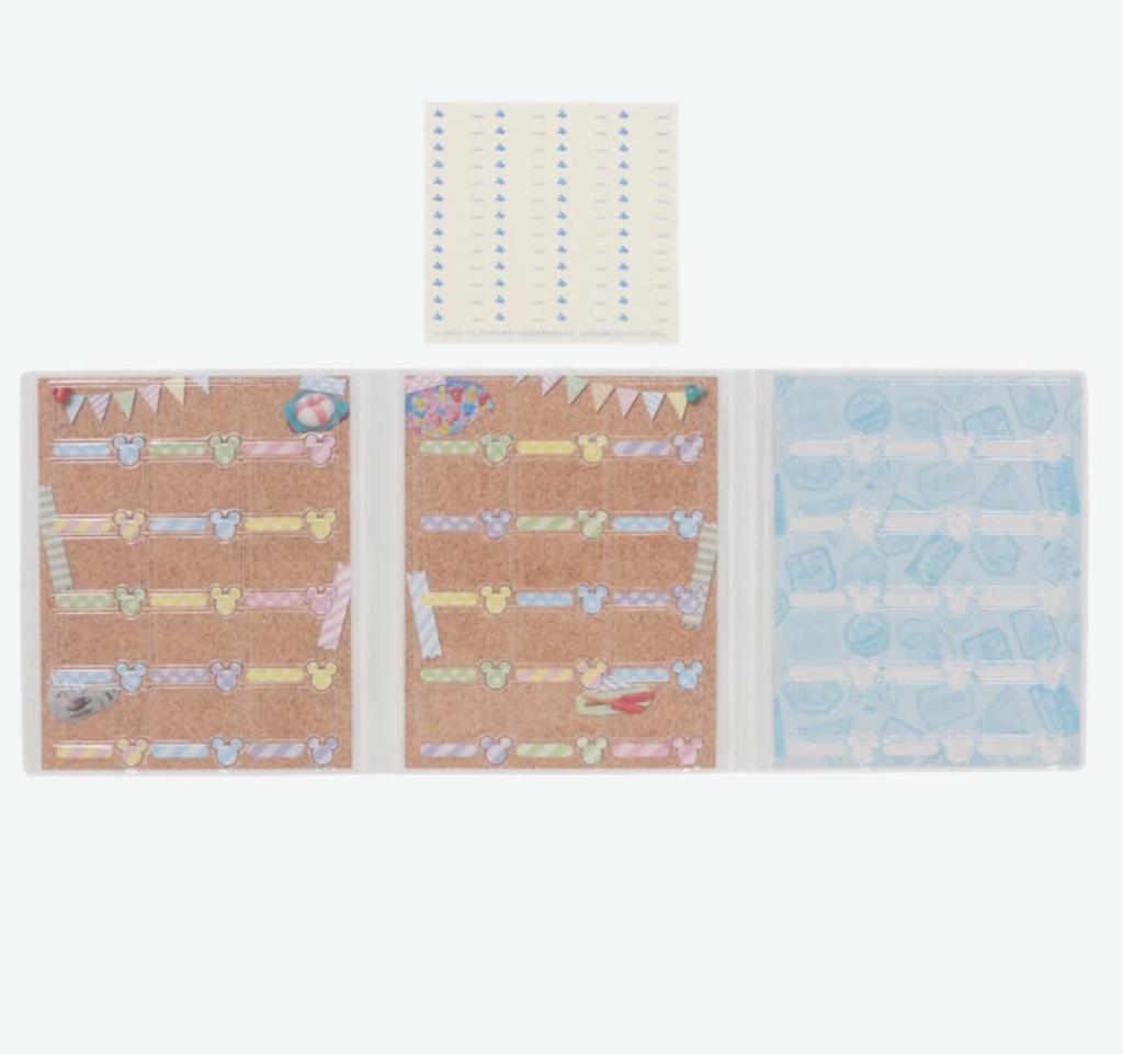 Mickey & Friends Souvenir Medal Book Storage Case Tokyo Disney Resort Exclusive Collection Case