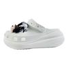 Crocs Crush Clog EVA Walkman Fashionable and Versatile Comfortable Casual Classic Hole Shoes Unisex White