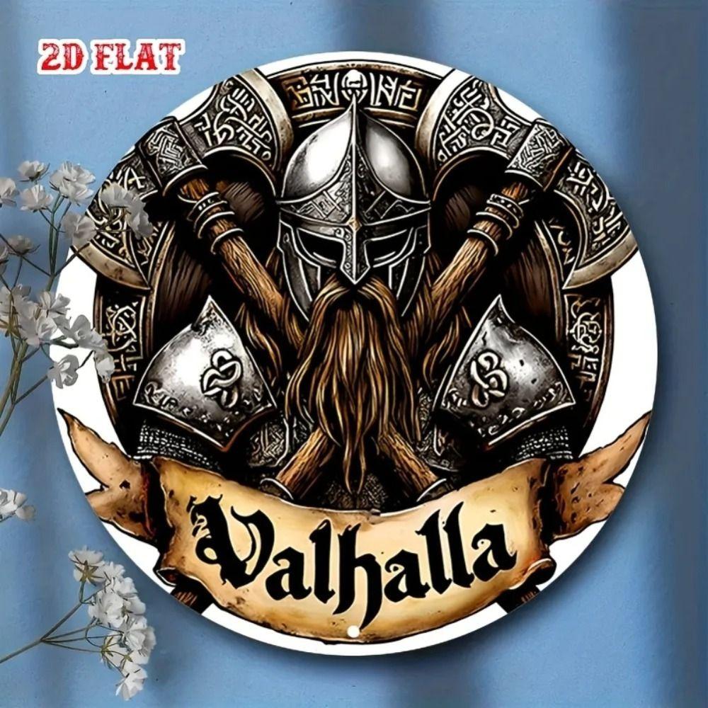 2D Flat Metal Wall Sign Decor
