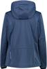 CMP Softshell Jacket Zip Hood Women (39A5006M) Woman (39A5006M) Blue Mel/provenza